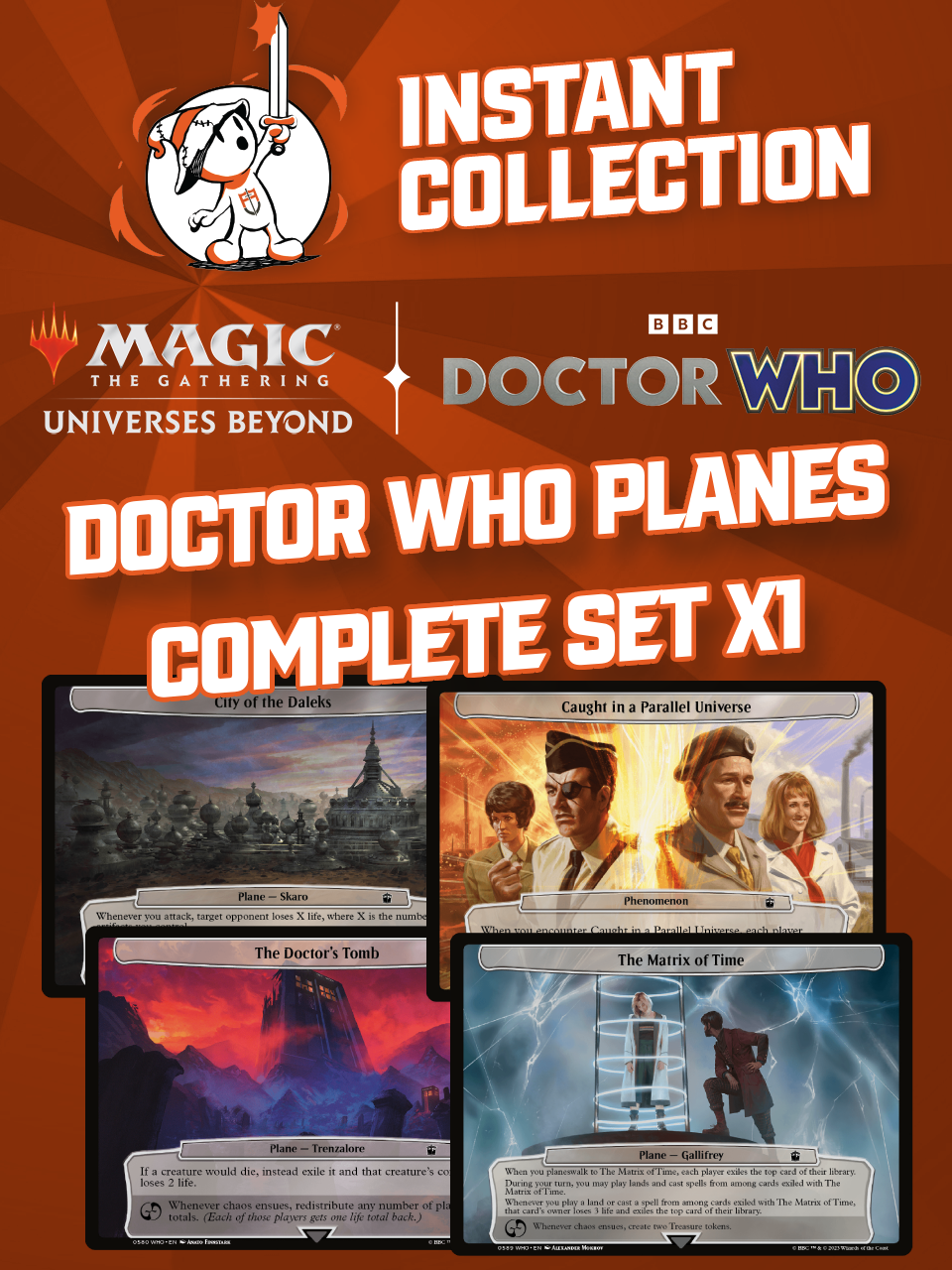 Instant Collection - Universes Beyond: Doctor Who - Complete Set - Planes