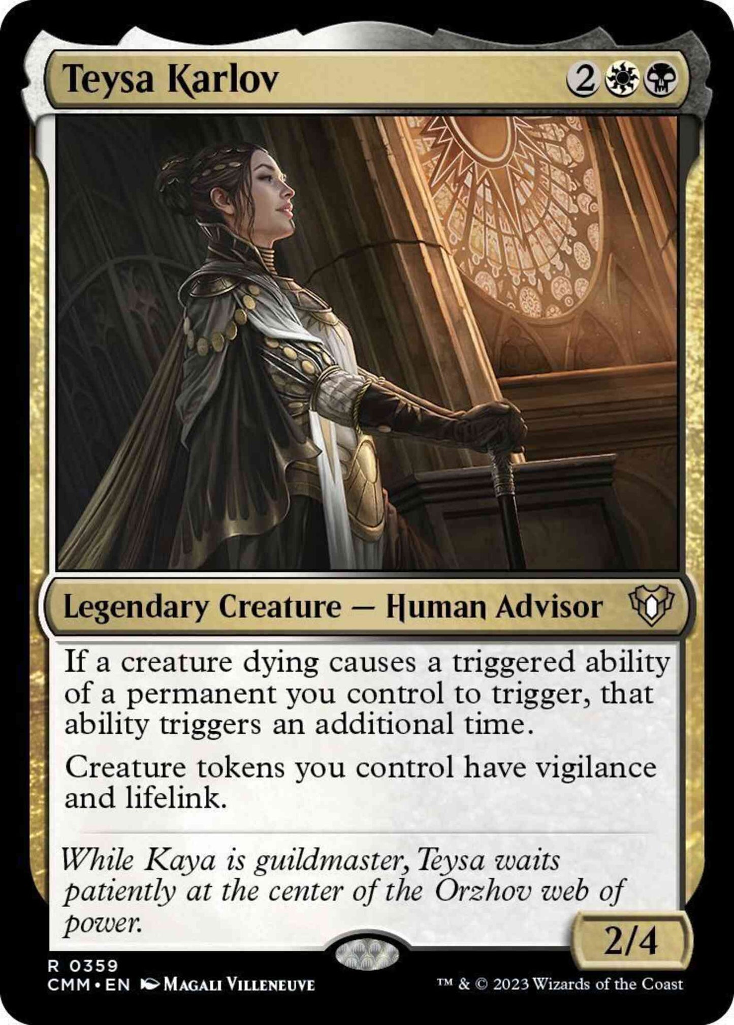Teysa Karlov [359] [Commander Masters] [Non-Foil]