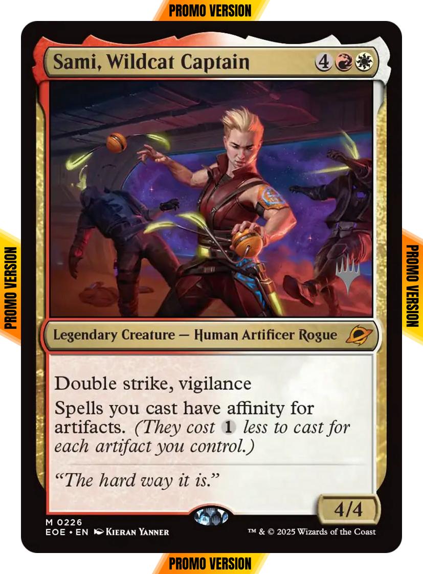 Sami, Wildcat Captain [226p] [Promo Pack] [Edge of Eternities: Promos] [Non-Foil]