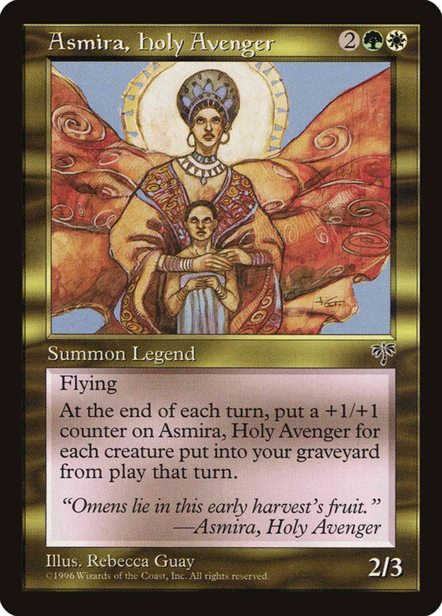Asmira, Holy Avenger [256] [Mirage] [Non-Foil]