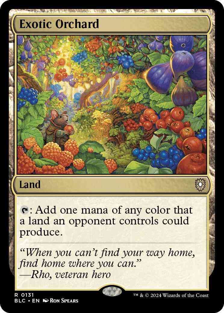 Exotic Orchard [131] [Bloomburrow: Commander] [Non-Foil]