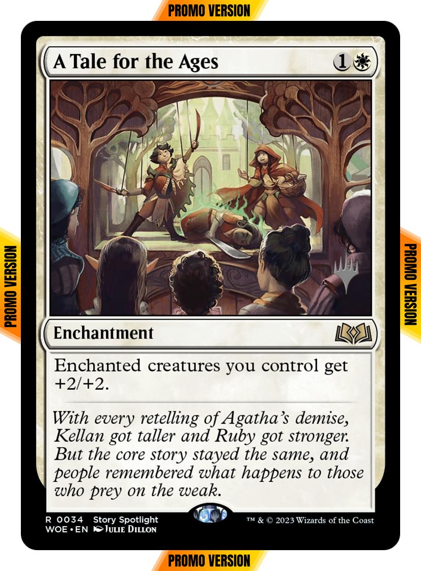 A Tale for the Ages [34p] [Promo Pack] [Wilds of Eldraine: Promos] [Non-Foil]