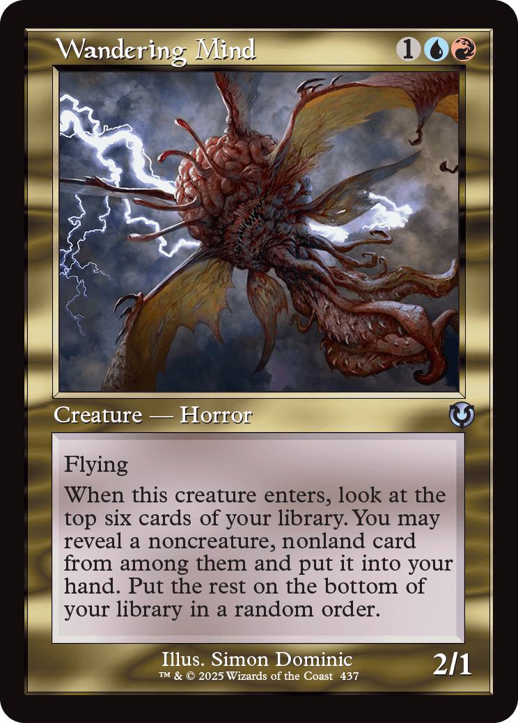 Wandering Mind [437] [Retro Frame] [Innistrad Remastered] [Non-Foil]