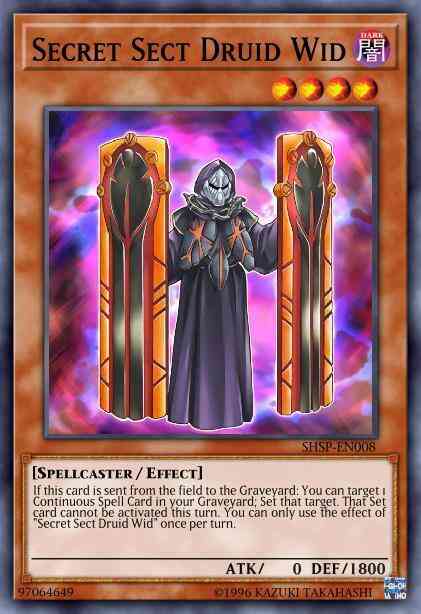 Secret Sect Druid Wid - SHSP-EN008 - Common - 1st Edition