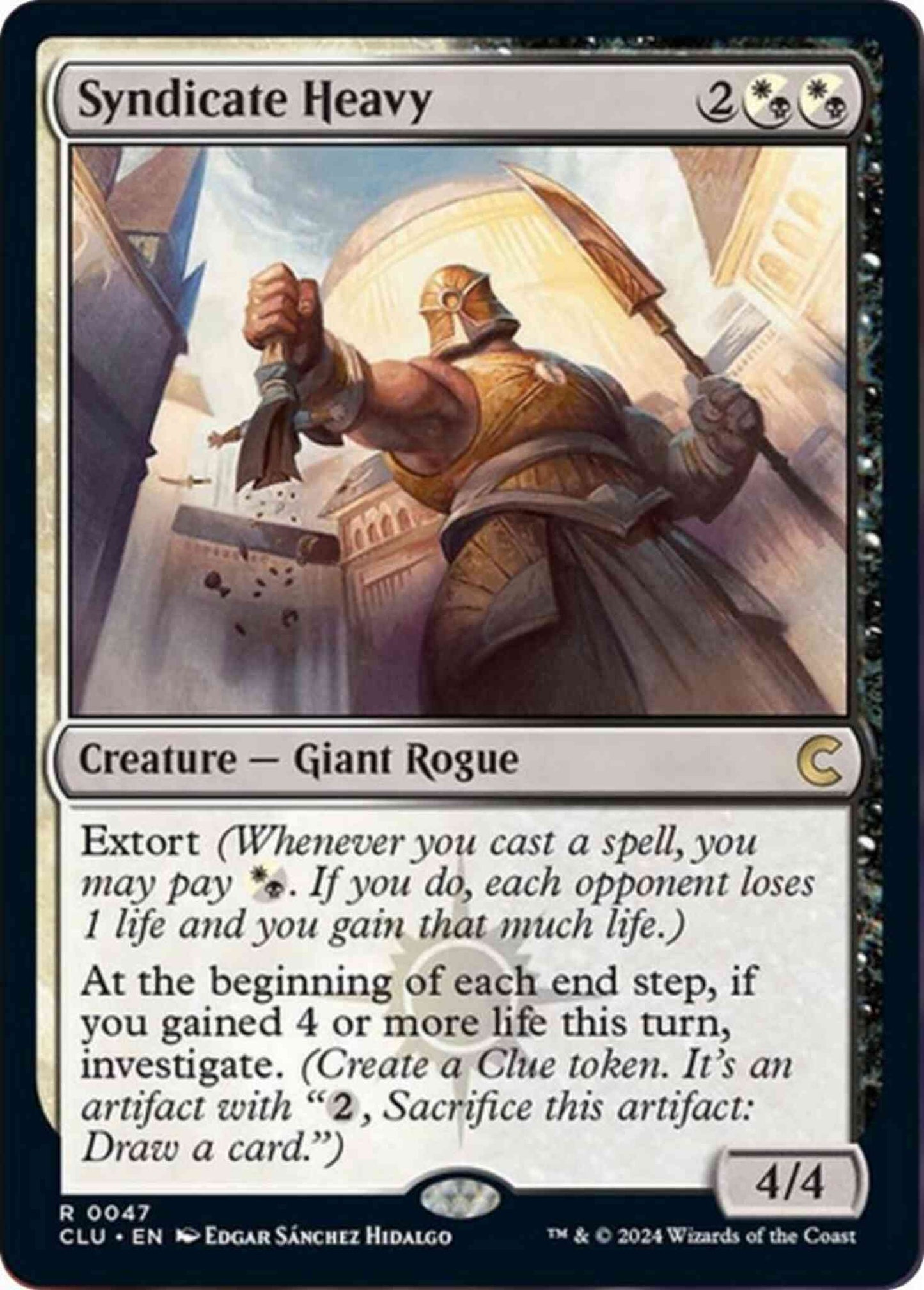 Syndicate Heavy [47] [Ravnica: Clue Edition] [Non-Foil]
