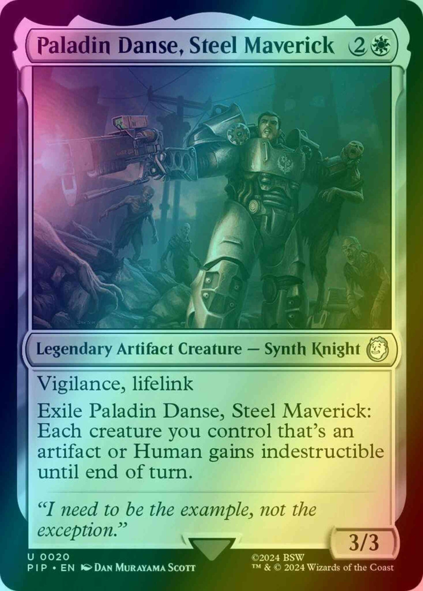 Paladin Danse, Steel Maverick [20] [Fallout] [Foil]