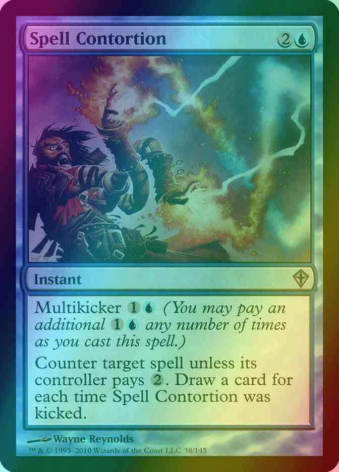 Spell Contortion [38] [Worldwake] [Foil]