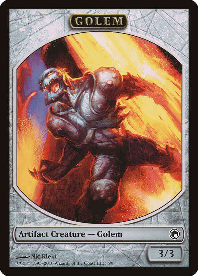 Golem Token [06] [Scars of Mirrodin Tokens] [Non-Foil]
