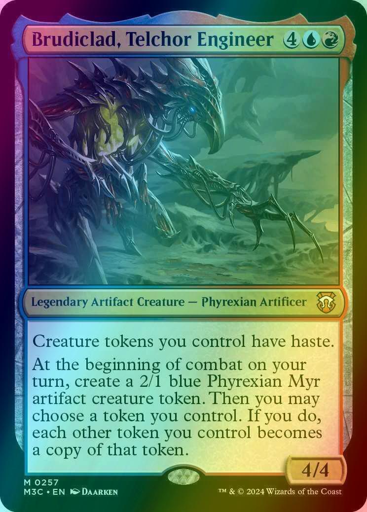 Brudiclad, Telchor Engineer [257] [Modern Horizons 3: Commander] [Ripple Foil]