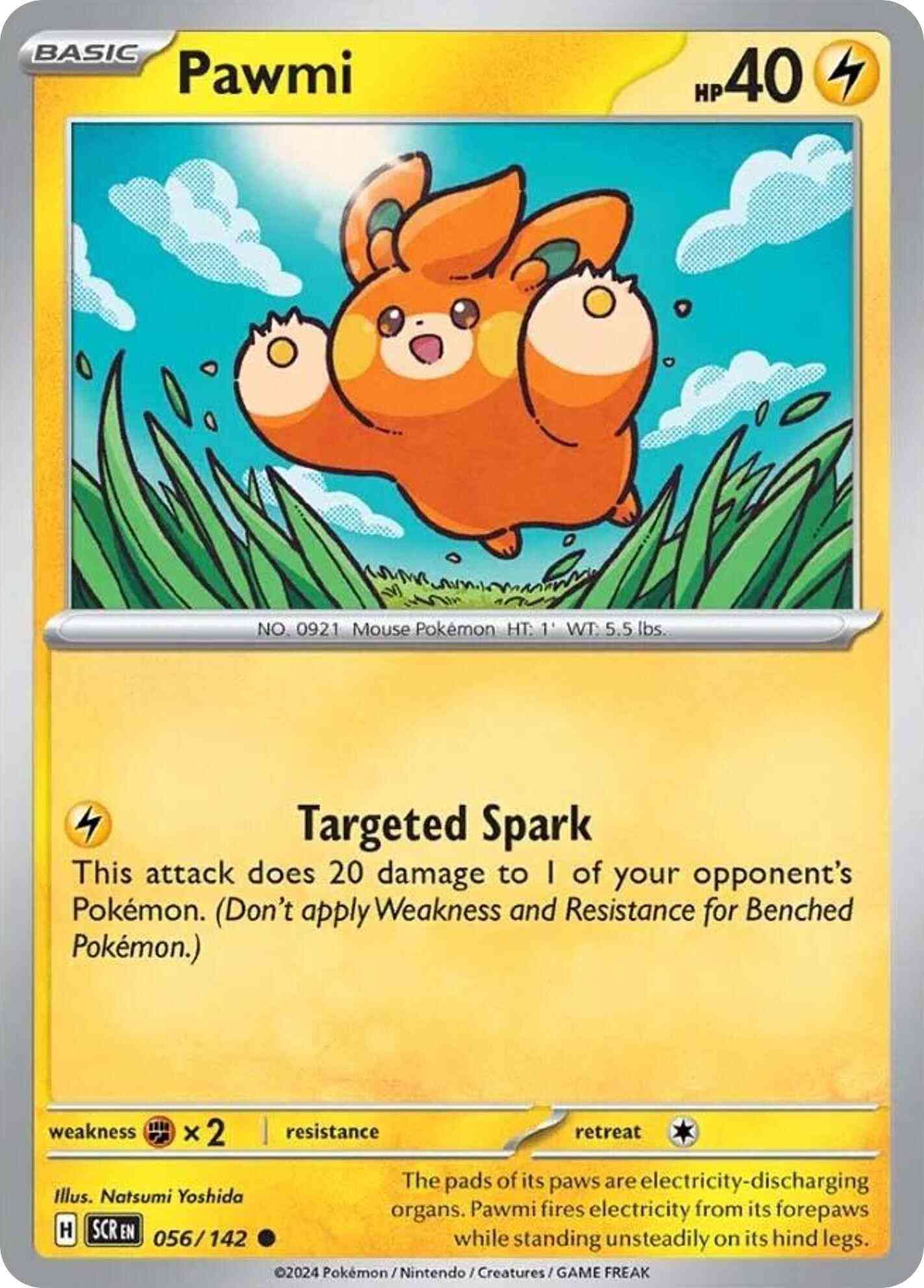Pawmi - 056/142 - Common [sv07-056] [Non-Holo]
