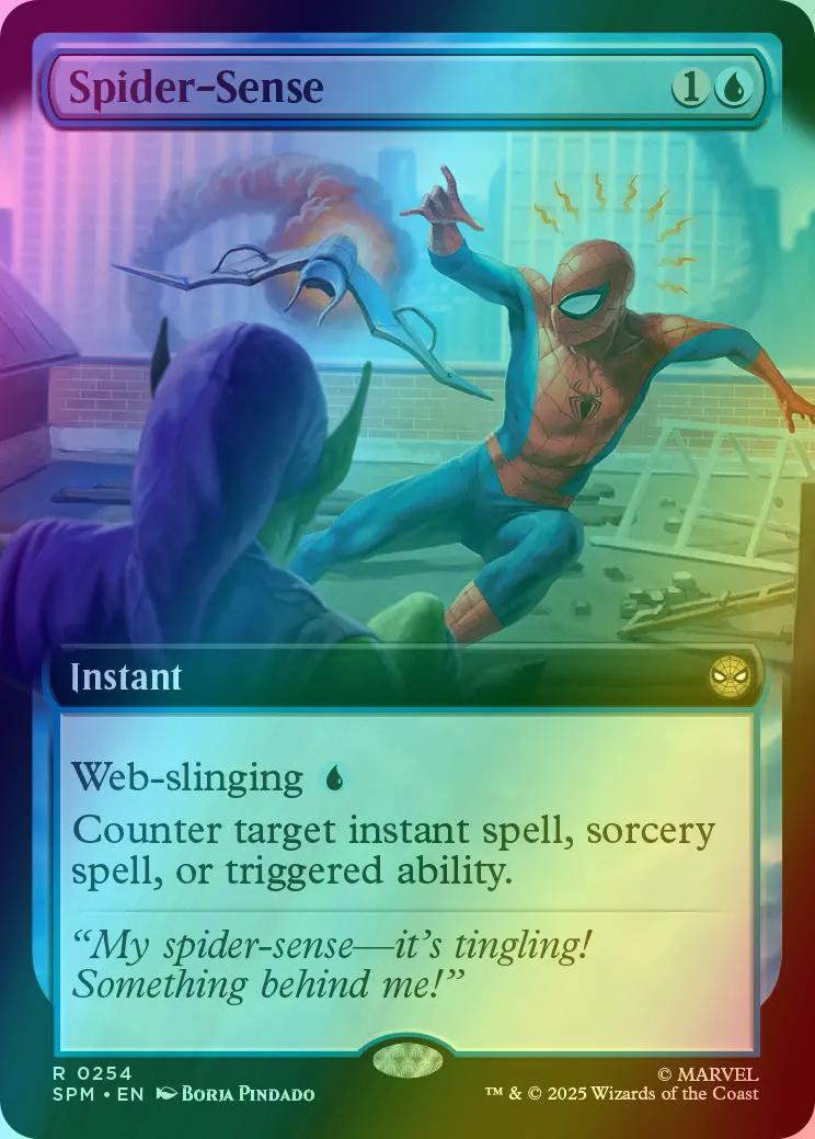 Spider-Sense [254] [Extended Art] [Marvel's Spider-Man] [Foil]