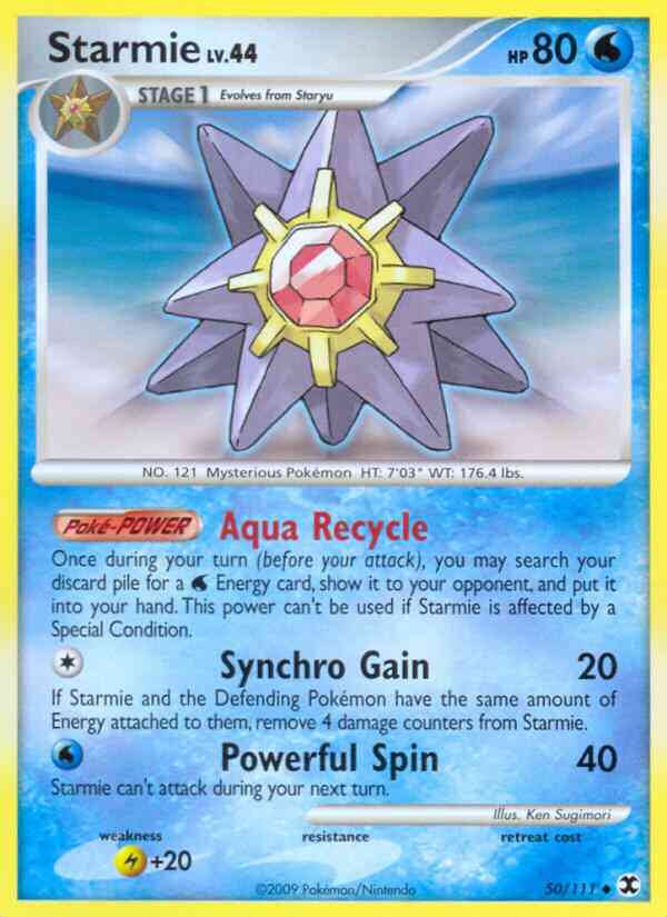 Starmie - 50/111 - Uncommon [pl2-50] [Non-Holo]