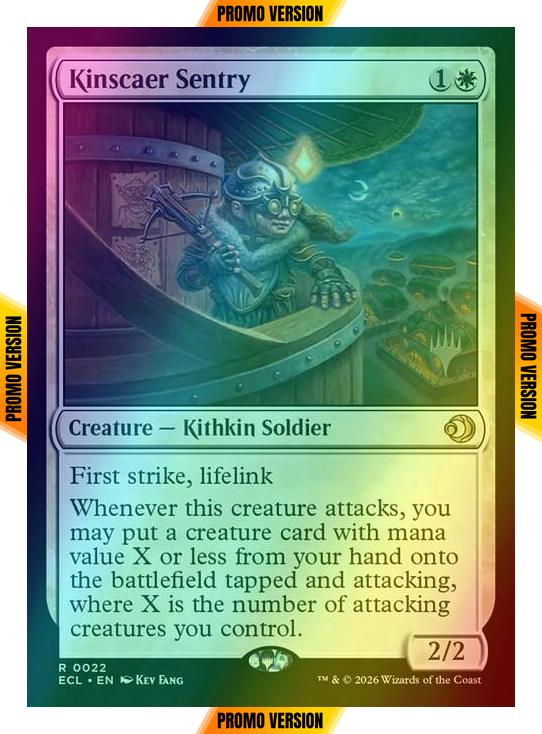 Kinscaer Sentry [22p] [Promo Pack] [Lorwyn Eclipsed: Promos] [Foil]