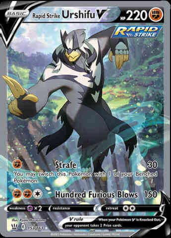 Rapid Strike Urshifu V - 153/163 - Rare Ultra [swsh5-153] [Ultra]