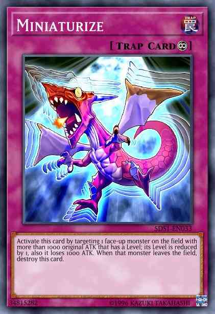 Miniaturize - BP03-EN206 - Shatterfoil Rare - 1st Edition