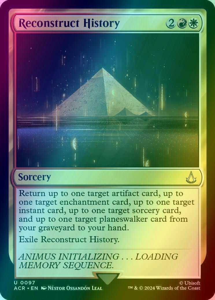 Reconstruct History [97] [Assassin's Creed] [Foil]