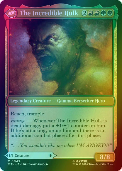 Bruce Banner // The Incredible Hulk [49] [Marvel Super Heroes] [Foil]