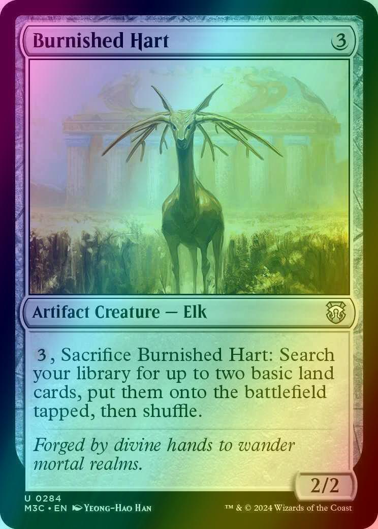 Burnished Hart [284] [Modern Horizons 3: Commander] [Ripple Foil]