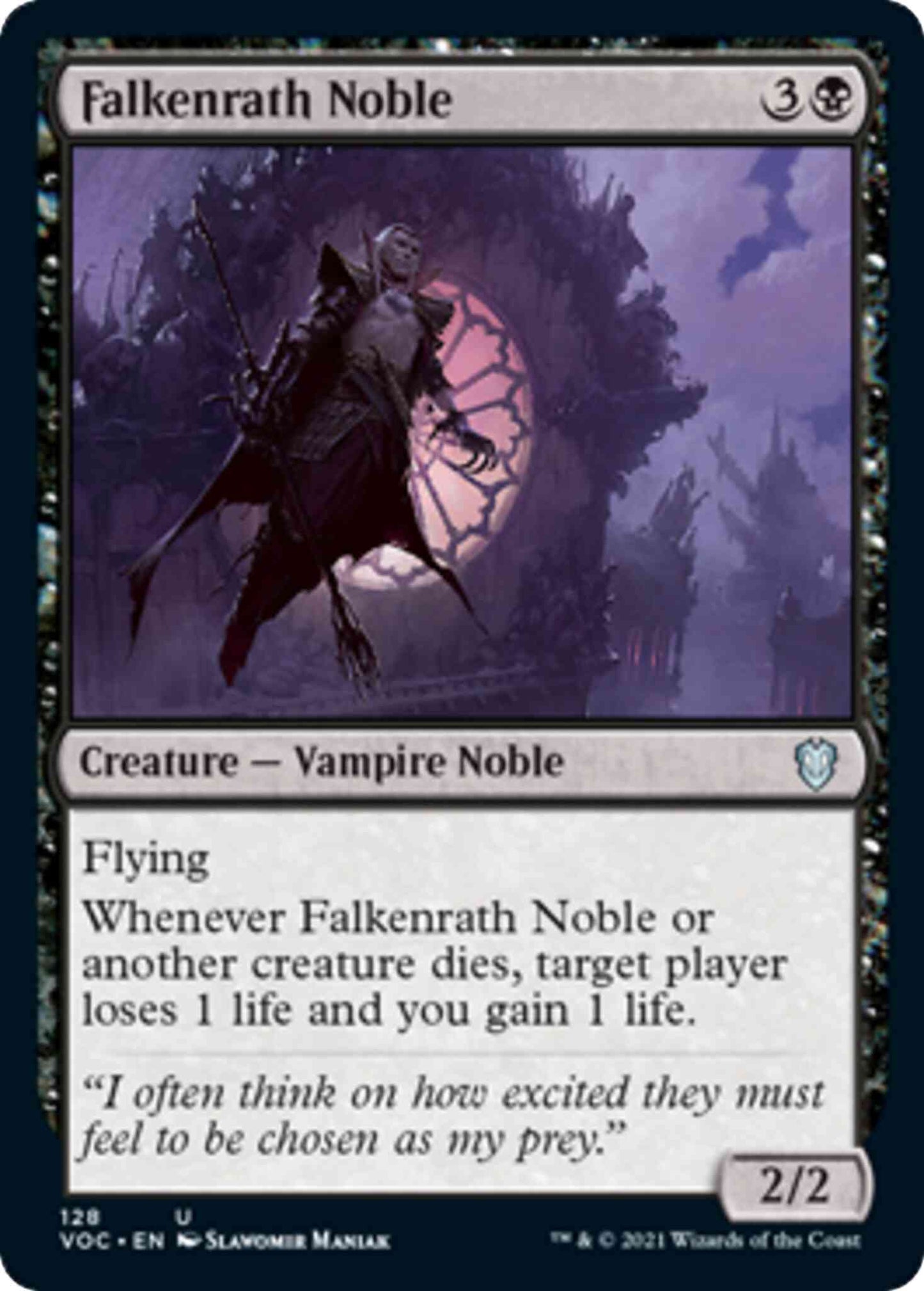 Falkenrath Noble [128] [Innistrad: Crimson Vow: Commander] [Non-Foil]