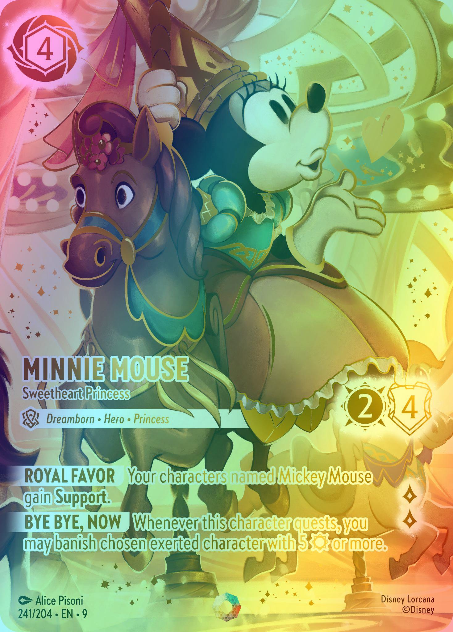 Minnie Mouse - Sweetheart Princess (Iconic) - 241/204 [Fabled