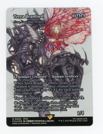 Terra Branford - Urza, Lord High Artificer — Borderless|Foil — ID 18422