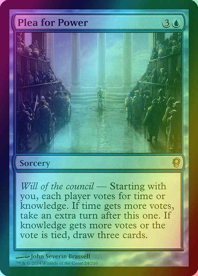 Plea for Power [24] [Conspiracy] [Foil]