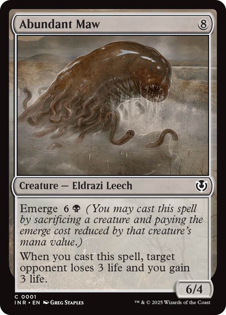 Abundant Maw [1] [Innistrad Remastered] [Non-Foil]