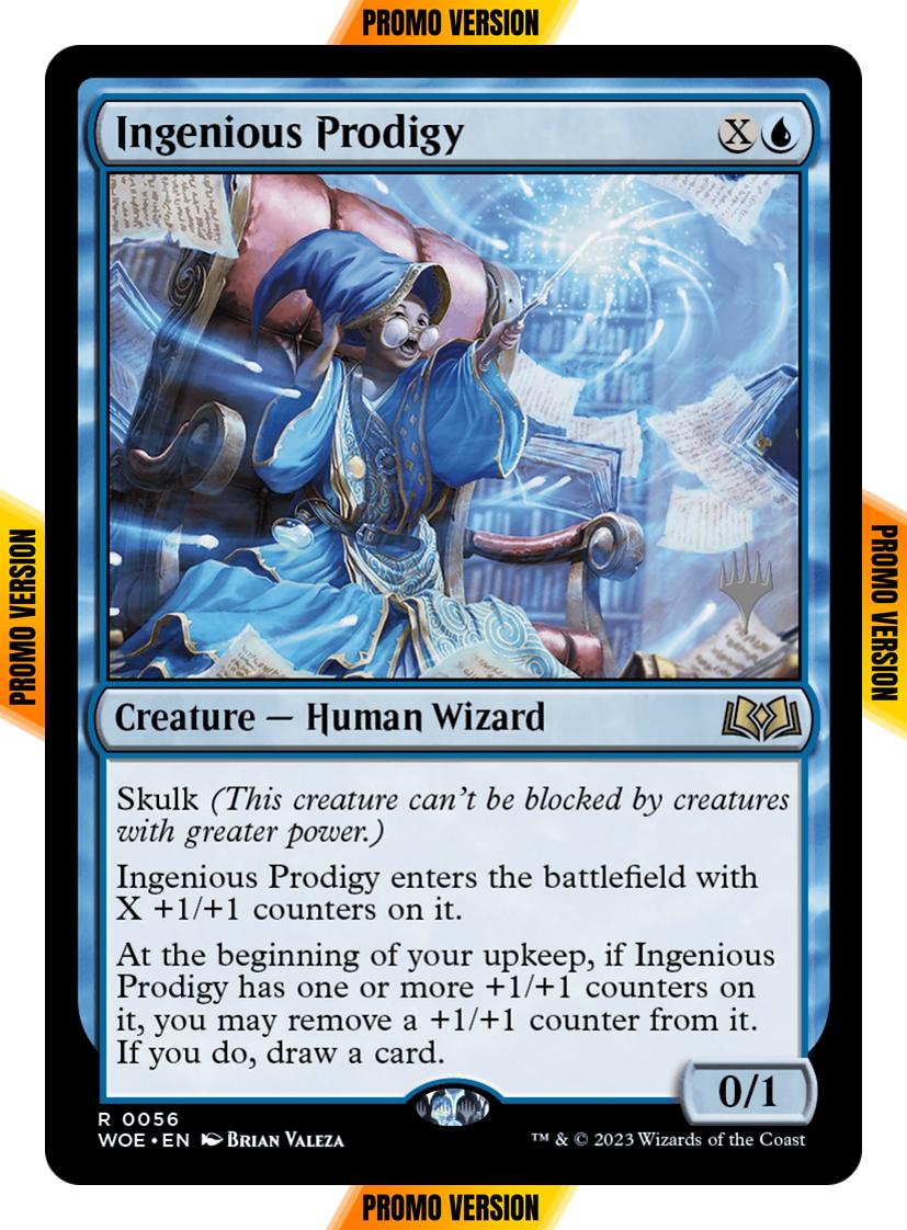 Ingenious Prodigy [56p] [Promo Pack] [Wilds of Eldraine: Promos] [Non-Foil]