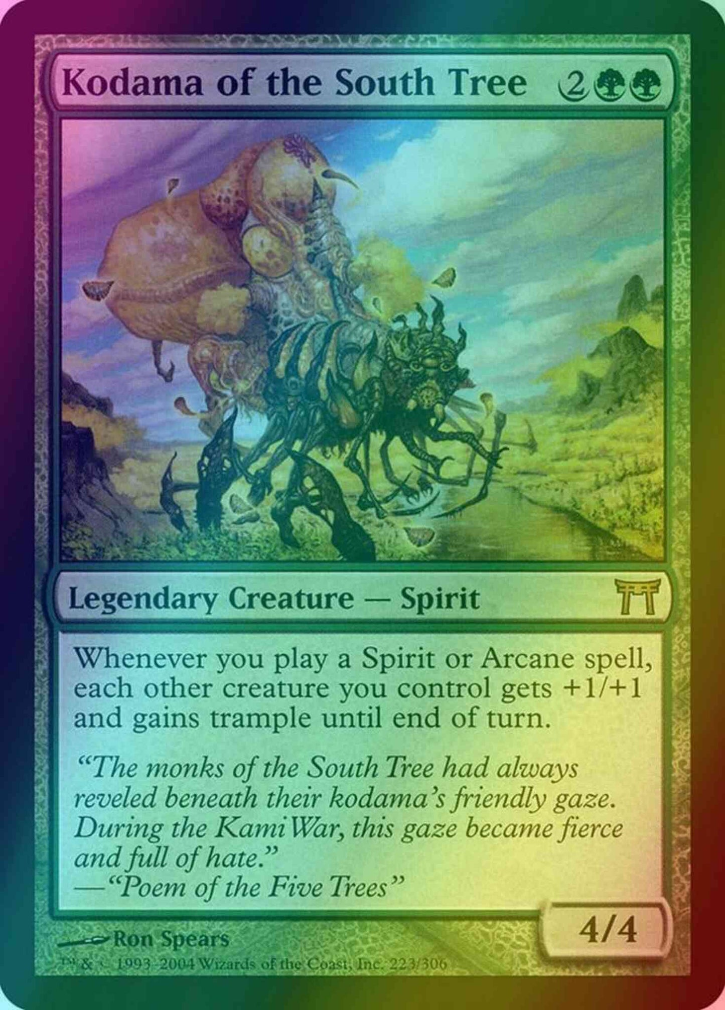 Kodama of the South Tree [223] [Champions of Kamigawa] [Foil]