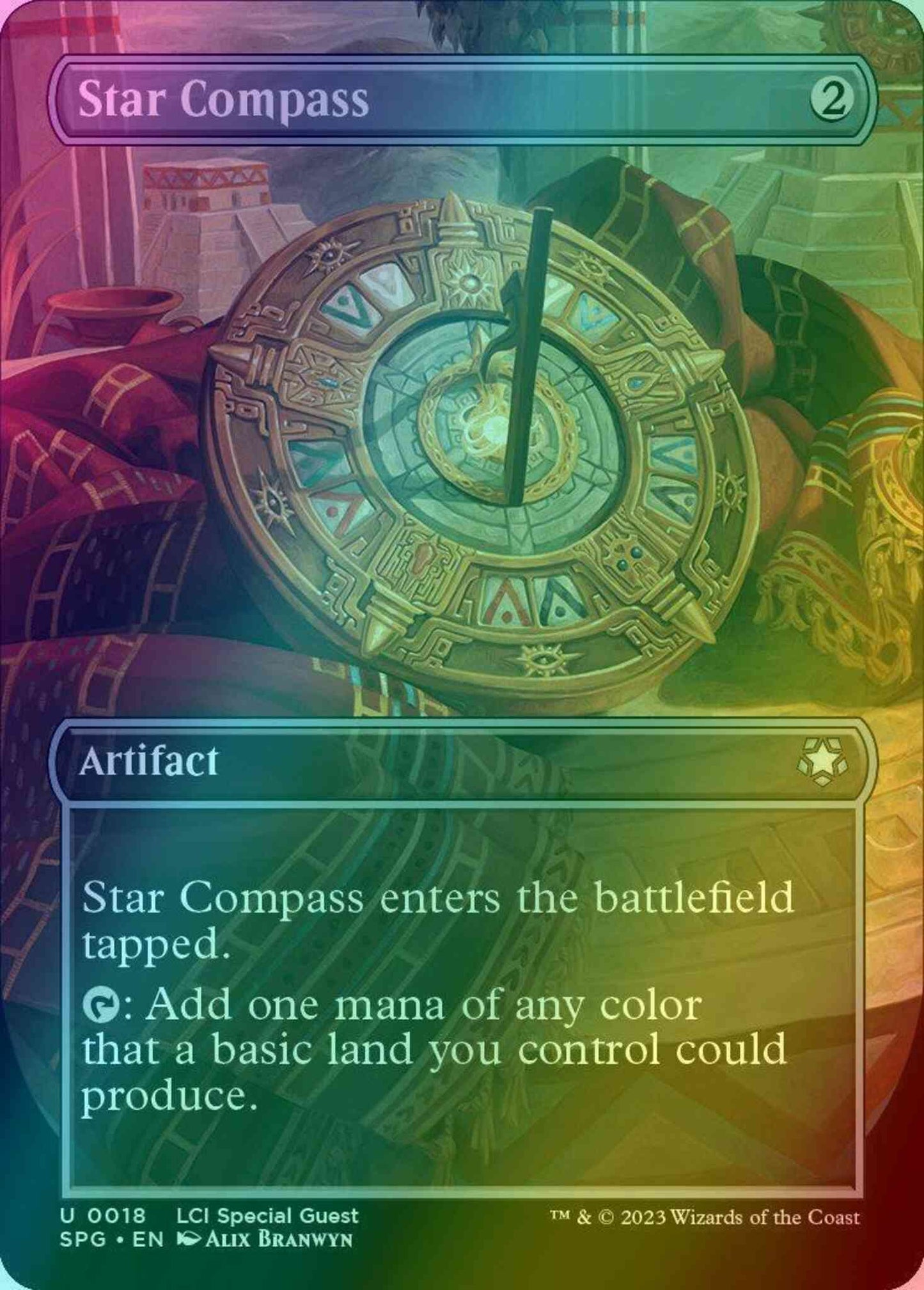 Star Compass [18] [Borderless] [Special Guests] [Foil]