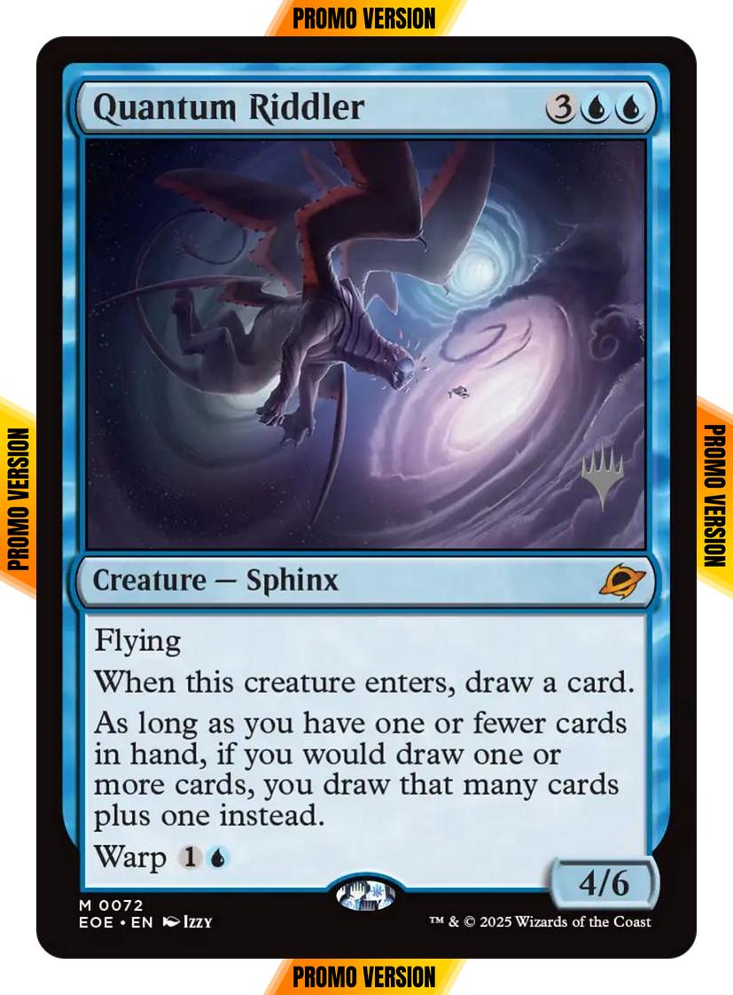 Quantum Riddler [72p] [Promo Pack] [Edge of Eternities: Promos] [Non-Foil]