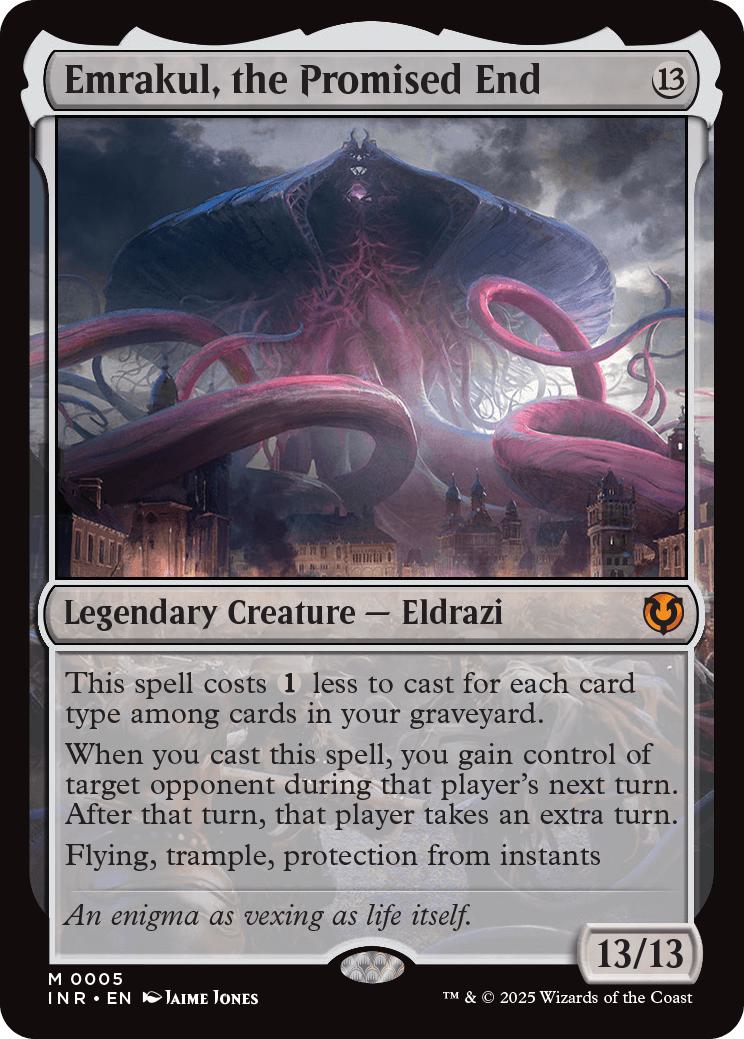 Emrakul, the Promised End [5] [Innistrad Remastered] [Foil]