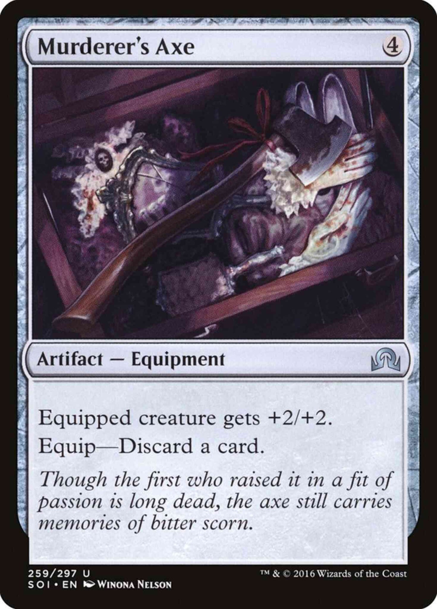 Murderer's Axe [259] [Shadows over Innistrad] [Non-Foil]