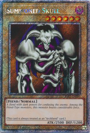 Summoned Skull - RA03-EN086 - Platinum Secret Rare - 1st Edition