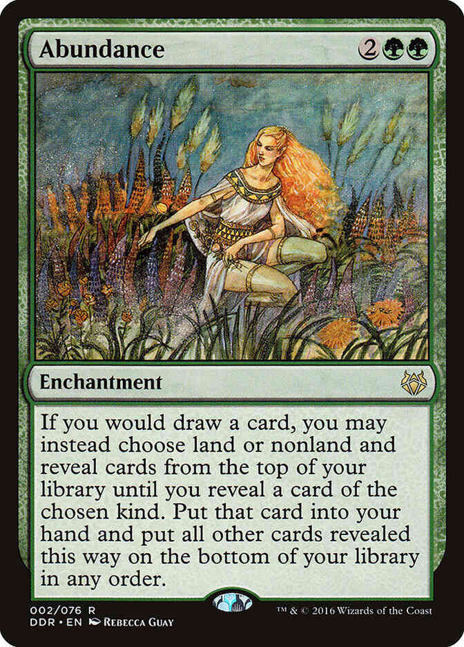 Abundance [2] [Duel Decks Nissa vs Ob Nixilis] [Non-Foil]