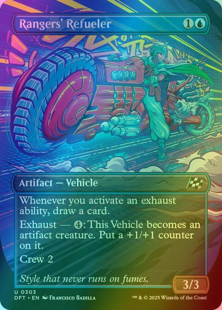 Rangers' Refueler [303] [Borderless] [Revved Up] [Aetherdrift] [Foil]