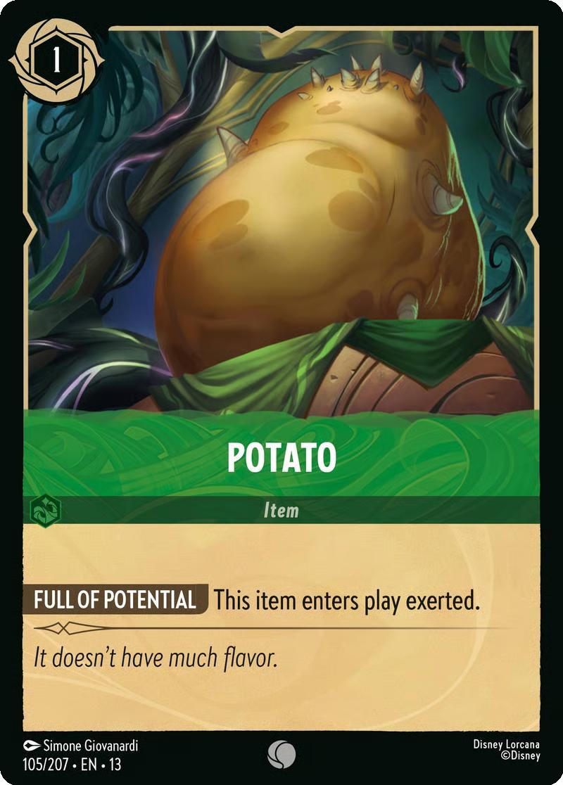 Potato - 105/204 [Attack of the Vine!] [Non-Foil]