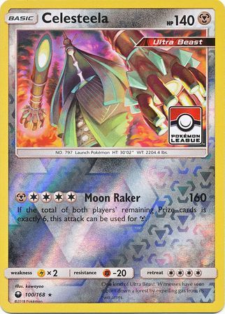 Celesteela - 100/168 - Reverse Holo Rare - League Promo [Reverse Holo]