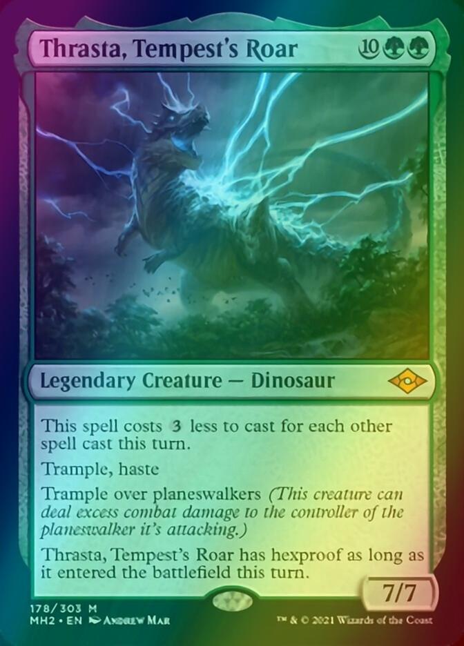 Thrasta, Tempest's Roar [178] [Modern Horizons 2] [Foil]