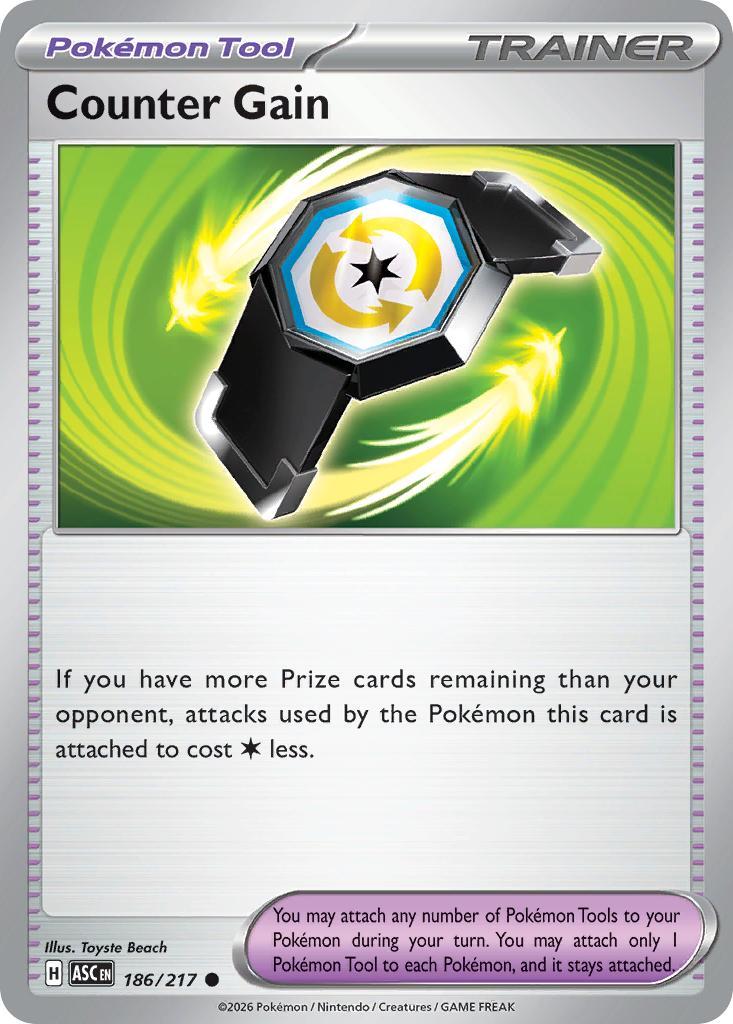 Counter Gain - 186/217 - Common [me025-186] [Non-Holo]