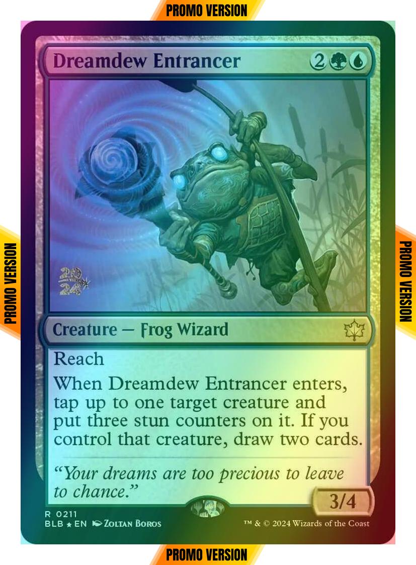 Dreamdew Entrancer [211s] [Prerelease] [Bloomburrow: Promos] [Foil]