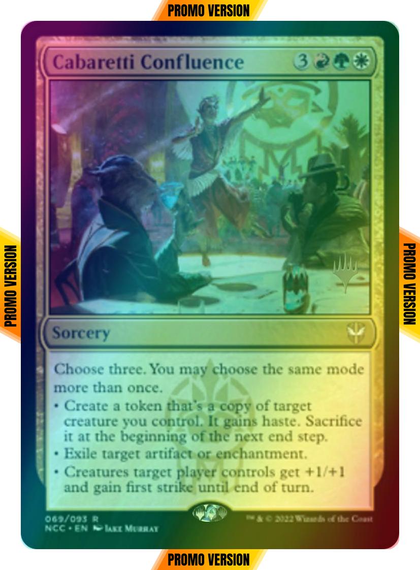 Cabaretti Confluence [Promo Pack] [69p] [Streets of New Capenna: Commander: Promos] [Foil]