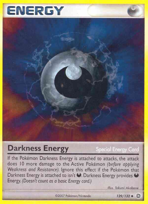 Darkness Energy - 129/132 - Uncommon [dp3-129] [Reverse Holo]