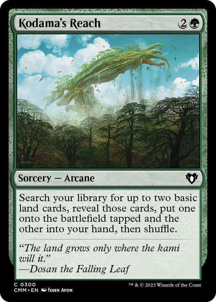 Kodama's Reach [300] [Commander Masters] [Non-Foil]