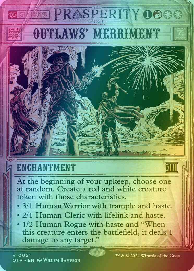 Outlaws' Merriment [51] [Breaking News Showcase] [Breaking News] [Foil]