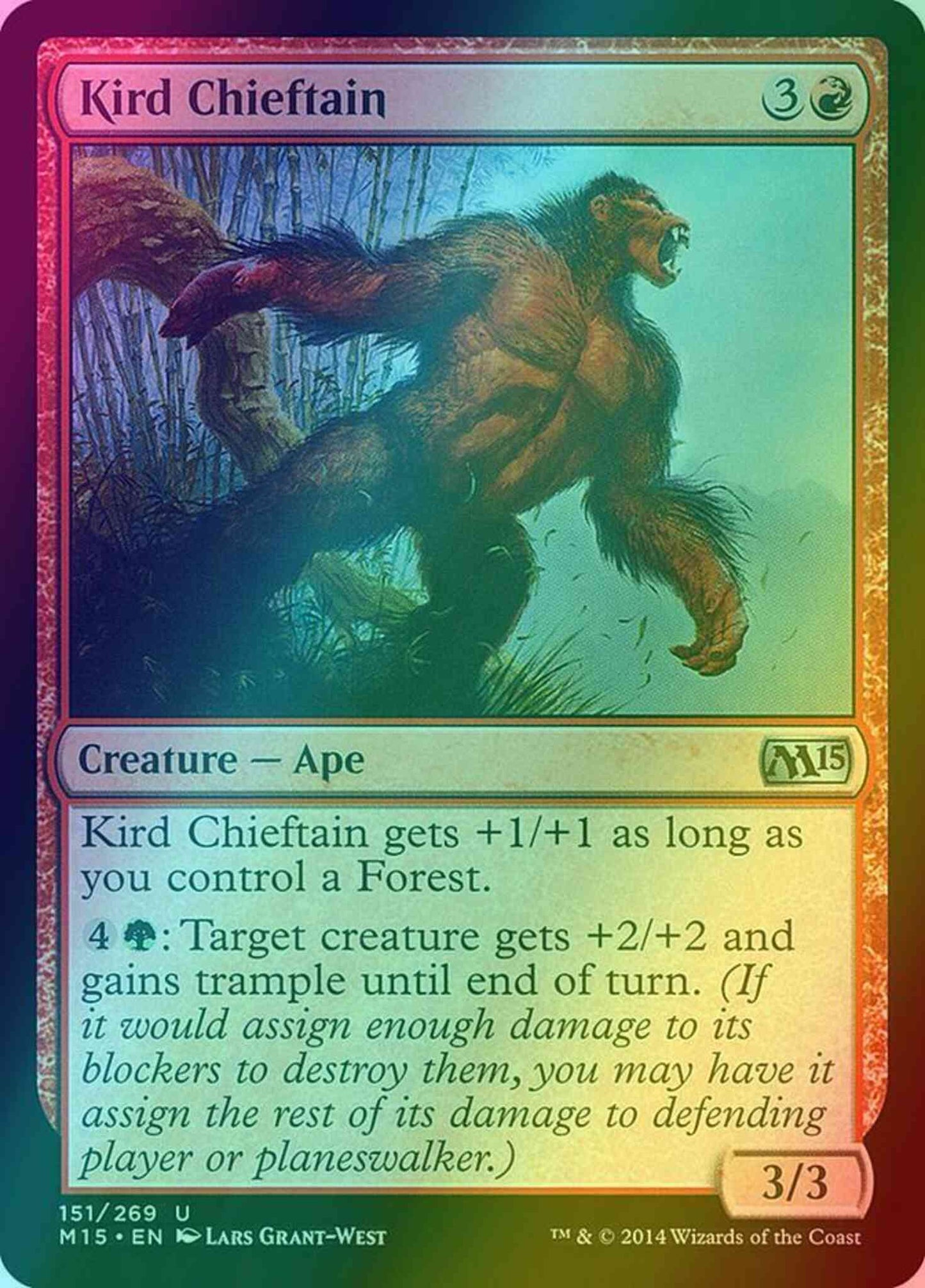 Kird Chieftain [151] [Magic 2015] [Foil]