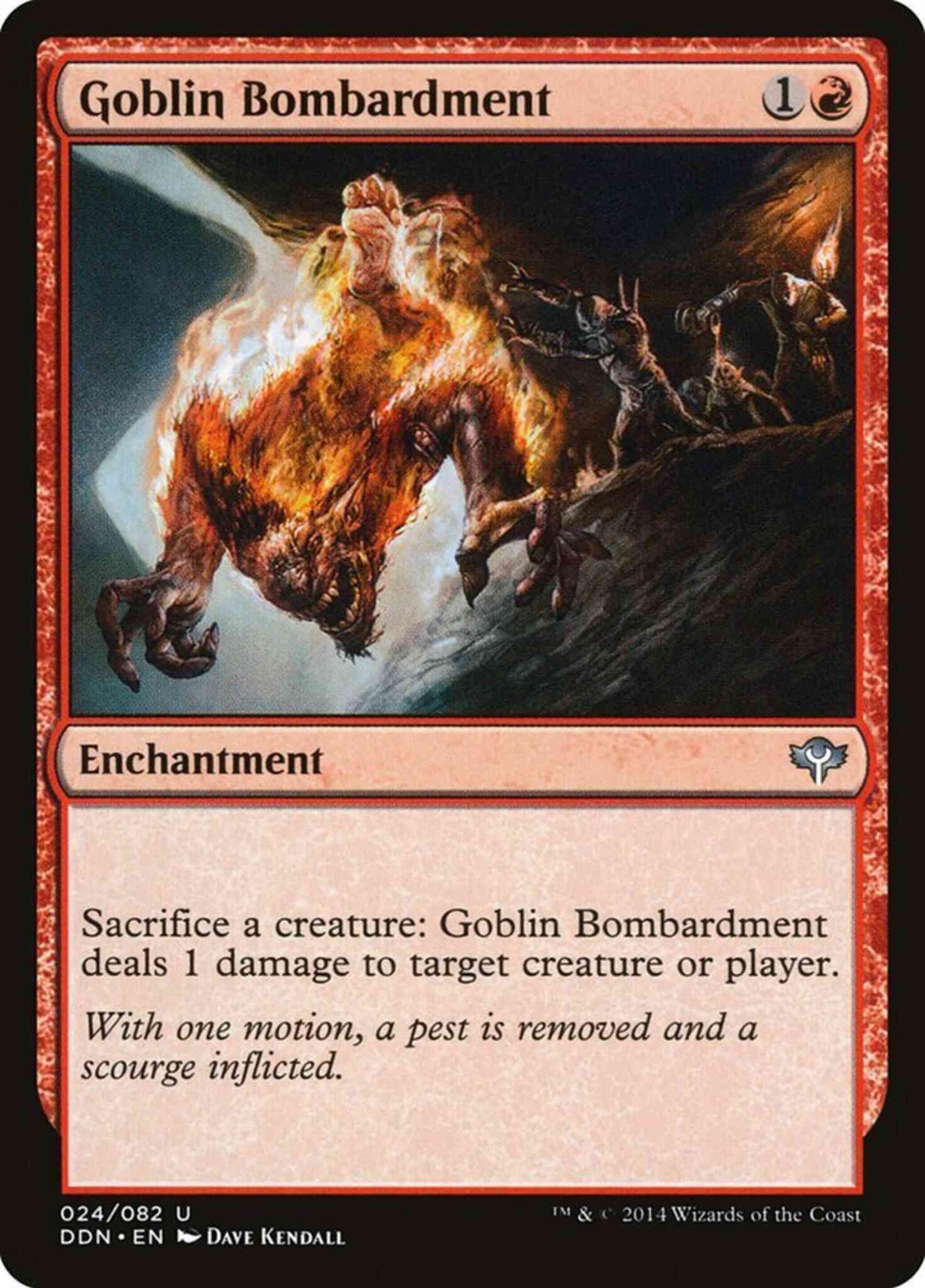 Goblin Bombardment [24] [Duel Decks Speed vs Cunning] [Non-Foil]