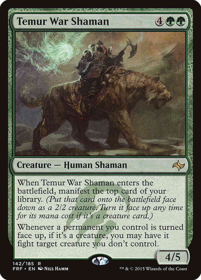 Temur War Shaman [142] [Fate Reforged] [Non-Foil]
