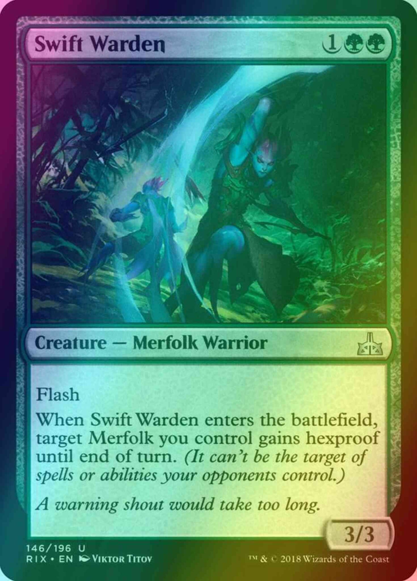 Swift Warden [146] [Rivals of Ixalan] [Foil]