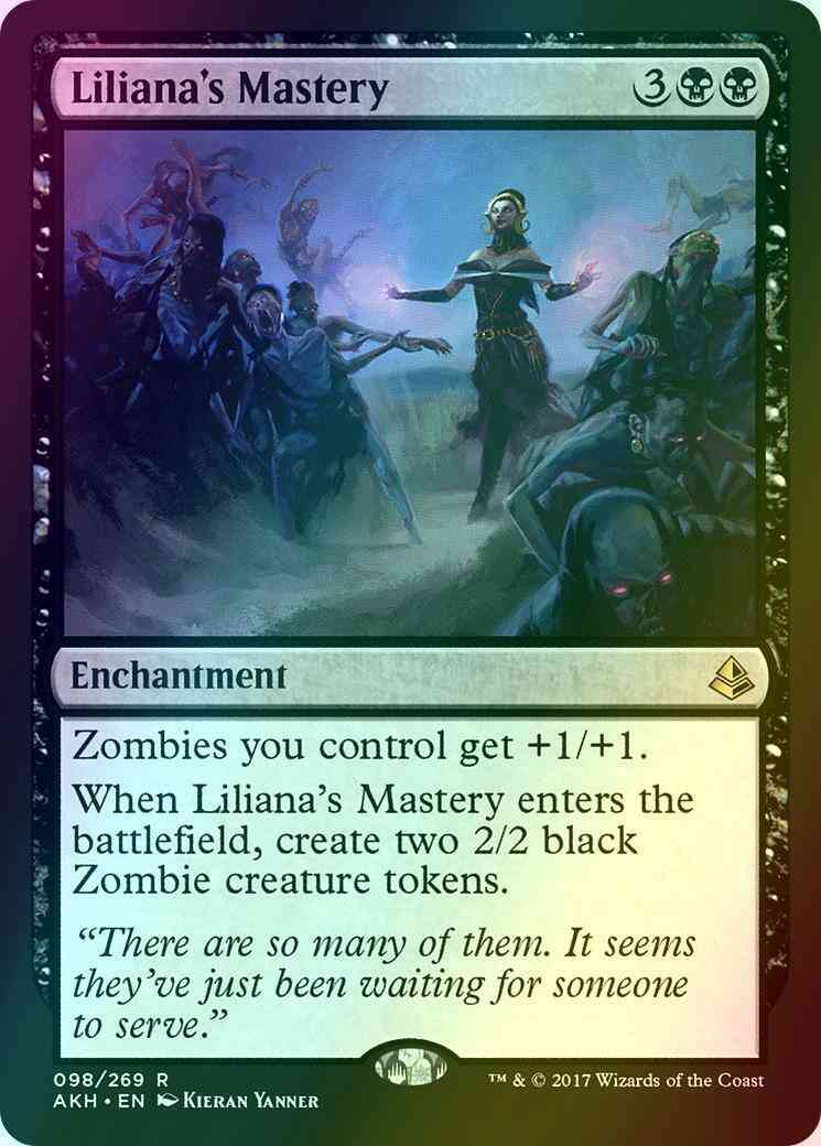 Liliana's Mastery [98] [Amonkhet] [Foil]
